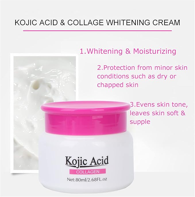 Kojic Acid Facial Whitening Cream - 80ml